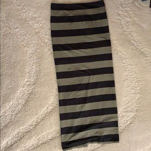 Free people maxi skirt